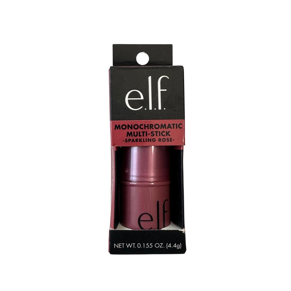 ELF‎ Monochromatic Multi Stick Sparkling Rose Blush Eyes Lips Vegan Cruelty Free